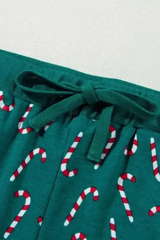 Yuletide Candy Loungewear Set